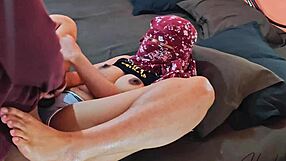 your slutty girlfriend sneaks random cock while you're away cheating closeup