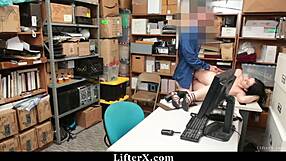 i was the teen lifterx caught by guard's tough interrogation series