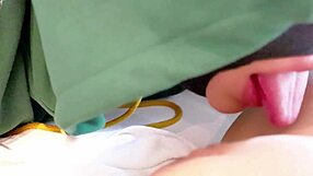 69 with thai maid licking pussy juice fills mouth before anal creampie