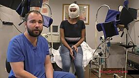 curly latina taylor ortega moans through backstage orgasm research