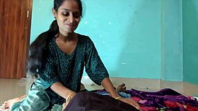 indian couple gets horny watching porn then dives into rough anal on ranch