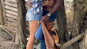 negão bbc bareback anal creampies hotwife boss on farm cuckold