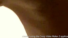 tranny slut's heart races as boyfriend's monster cock slams her tits bouncing in wild trans fuck