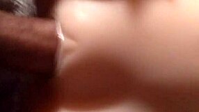 blonde teen toy fun ends with warm splash on her huge boobs