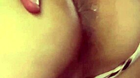 i meant to give footjob but ended up eating her ass in car