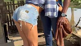 negão bbc bareback anal creampies hotwife boss on farm cuckold