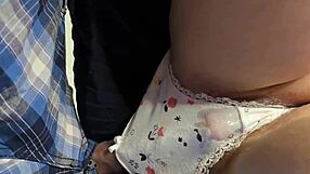 omg a stranger's cock slipped right through my panties on the subway