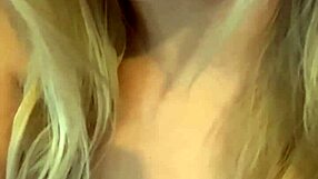 blonde swedish teen masturbates wet panties vibrator cums moaning hard panty bank used panties