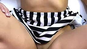 petite latina with big tits gets creampied missionary after college