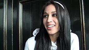 She's Eager to Deepthroat Monster Cock Then Ride It Hard