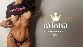 rainha hotwife naked on nudist beach tests liquid gel vibrator deep