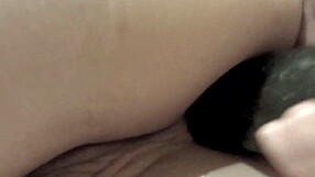 Milf rams dildos deep in oiled anal pussy fetish play.