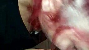 Ever wonder how this sexy redhead slurps cock deep?