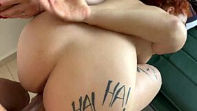 Alone at home i bareback fucked redhead sister-in-law and came in mouth