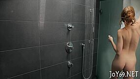 Playgirl snatches dildo rams wet pussy solo hard wet