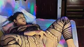 hey i caught my horny stepsis masturbating and she convinced me to fuck her hard!!