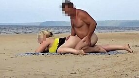 Fucking Curvy Funny Milf Bent Over Wild Island Beach