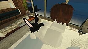 Furtive thrusts ignite passion inside roblox condo shadows