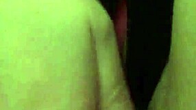 my pierced wet pussy throbs fucking vibrator in crotchless panties to screaming orgasm