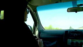 she's just 18 getting her shaved pussy railed deep in the forest outdoors