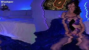 i watch this busty brunette slut ride my cock begging for deep creampie fill