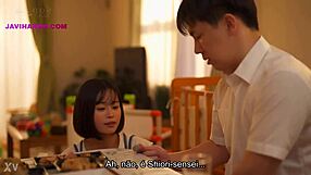 husband cheats fucking godchild's teacher pussy. bold creampie jav finish legendado.