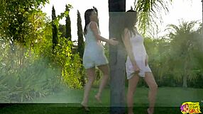 Hey, wanna watch two naughty skinny tattooed brunettes kiss and devour outdoor pussies?