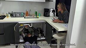 hot colombian calls me to fix pipe but begs for hard fuck - felipe skull