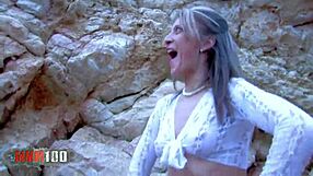 i can't stop watching this skinny spanish milf sonia lion take hard anal on the beach