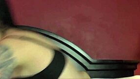 Tattooed Lesbians Passionately Kiss Finger and 69 on Wedding Night