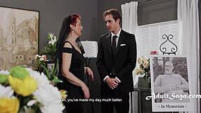 Gilf widow ruby lynne fucks young jayden marcos at husband's funeral