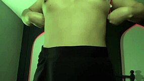 Cheerleader Astarioth bends over flashing huge ass