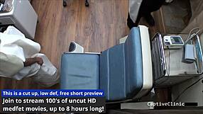 hot latina nurse sandra chappelle gapes pussy bent over backstage