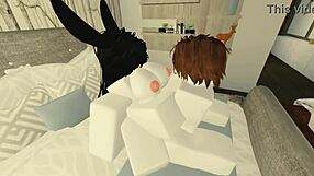 Furtive thrusts ignite passion inside roblox condo shadows