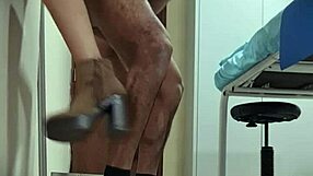 i spy horny mexican medico nataly's perfect body upskirt then fuck her pussy doggystyle on hidden cam