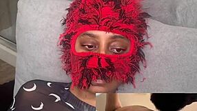 ebony fails no-moaning challenge as wet pussy gets eaten to squirting explosion!