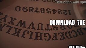 cursed threesome turns hardcore as big ass blonde teen lexi lore takes double penetration in every tight hole