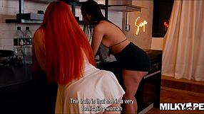 'fill our big asses with milk plumber!' pretty friends demand