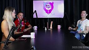 jow jow bora cast bruna carlos compilados in sheer red lingerie domination cuckold orgy!