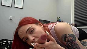 College cuties skip studying for rough doggystyle creampie no condom pov