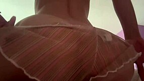 latina fingers wet pussy with dildo solo masturbation fun