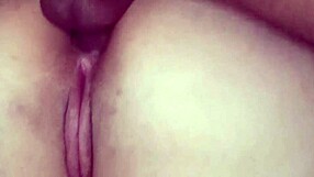 Redhead Milf in Fishnets Rides Big Cock on Bed for Creampie Doggystyle