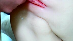 imagine spreading cute fuck doll's legs for deep double penetration closeup