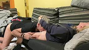 little blonde orgasms hard from your tongue deep in her wet pussy