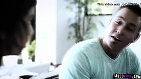 as a horny stepbro i gave lesbian teen stepsis uma jolie a deep sex lesson devirginizing her tight pussy with my cock