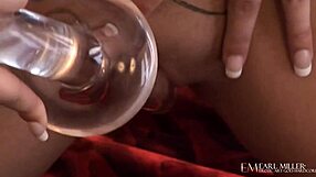 Lacie Hart Teases Big Pussy Lips and Clit in Fishnets!