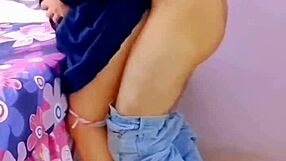 Watch Cute Mexican Teen's Tight Asshole Finally Break Under Broom and Raw Anal Creampie