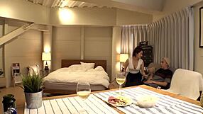 caught this lunch wife lingerie spill smooth chubby tits ass oil shake pleasure drown!!