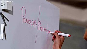 veronica leal lures students for kitchen interracial dp pounding