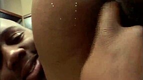 Watch chocolate slut ride cock in hairy pussy